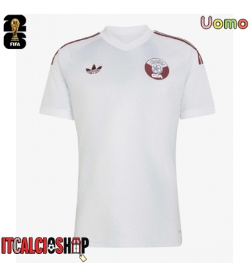 Qatar Seconda Maglia Mondiali 2026 Manica Corta